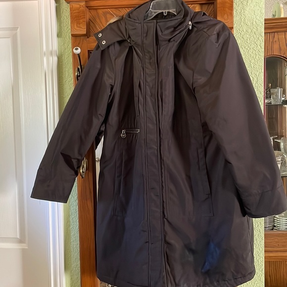 Michael Kors Jackets & Blazers - Michael Kors Chocolate Brown Coat XL